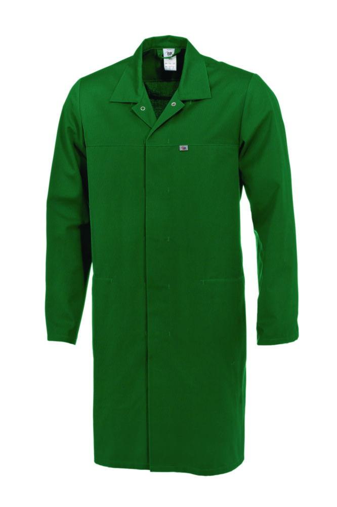 Bierbaum-Proenen BP Laboratory Coat Size 2XLN, Medium Green 65% Polyester / 35% Cotton 1/1 Arm, Unisex