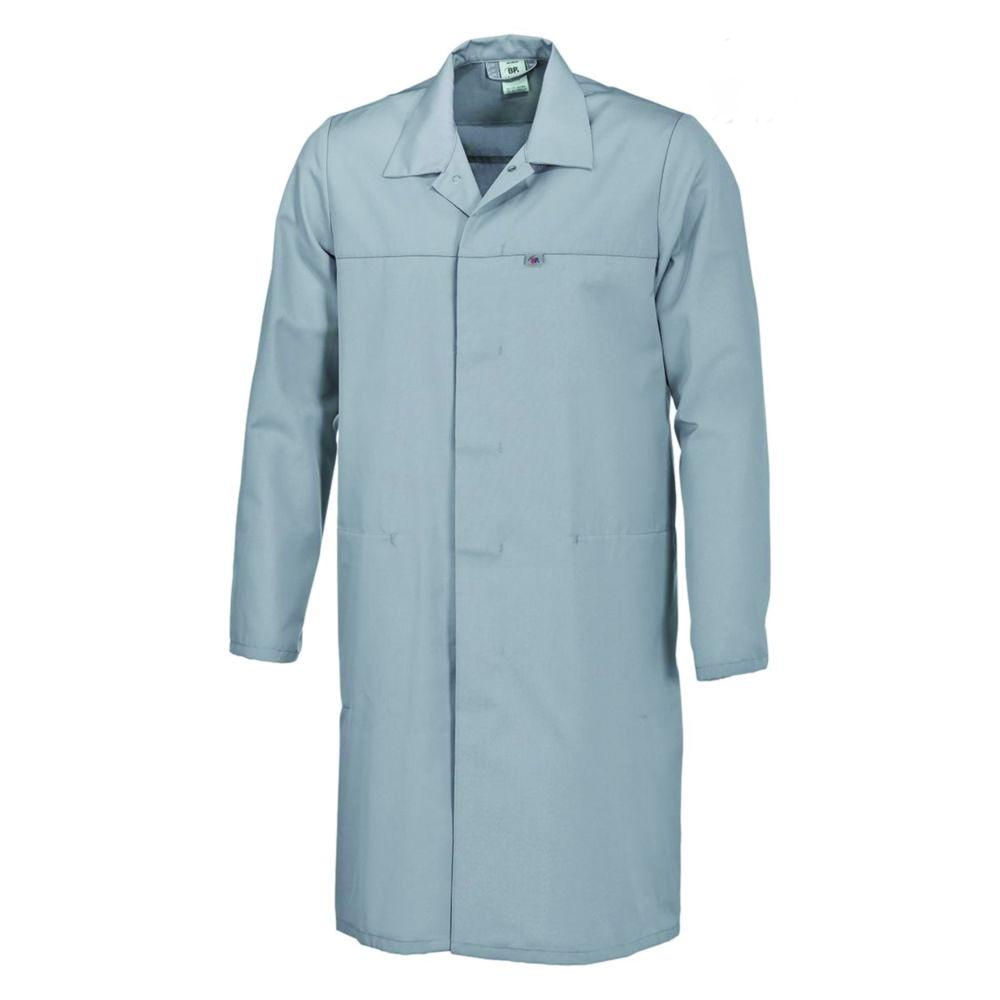 Bierbaum-Proenen BP Laboratory Coat Size SN, Light Grey 65% Polyester / 35% Cotton 1/1 Arm, Unisex