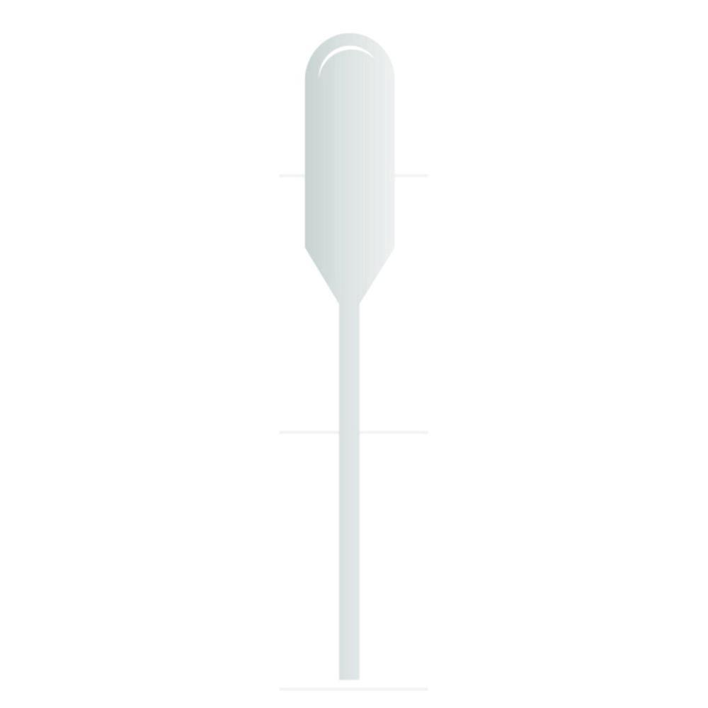Thermo Samco Transfer Pipets 1.2 mL Non-Sterile Short Stem Sediment Pipette No Label (Pack of 500)