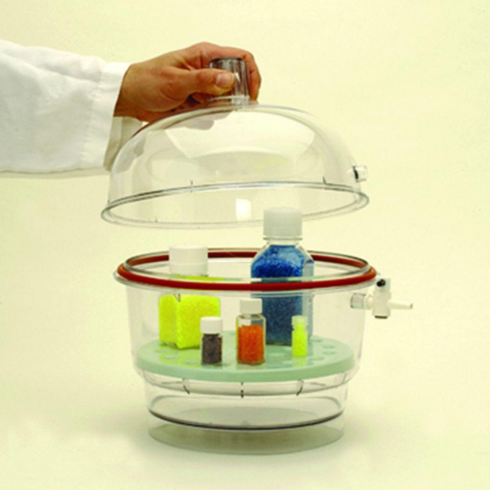 Thermo Nalgene Desiccator PC with Stopcock Diameter 250 mm Transparent