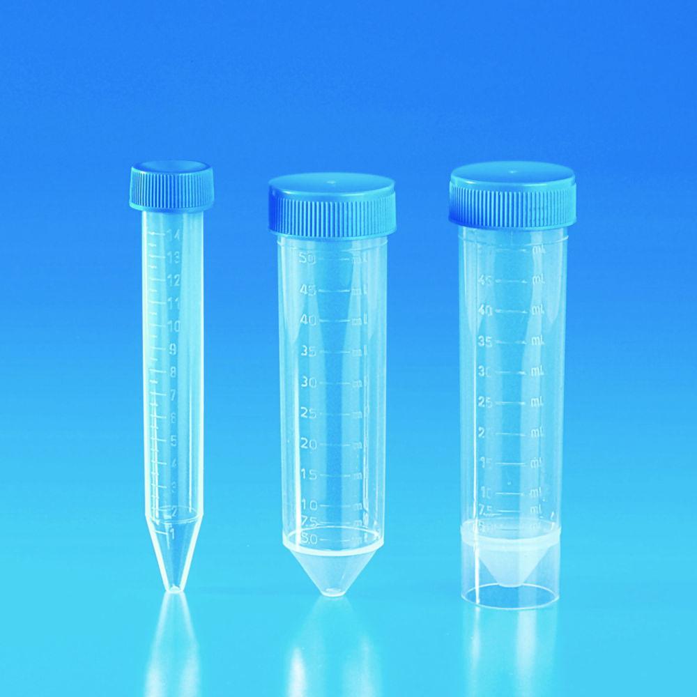 Kartell Conical Graduated Test Tube 50 ml with Red Cap (30 x 115 mm)
