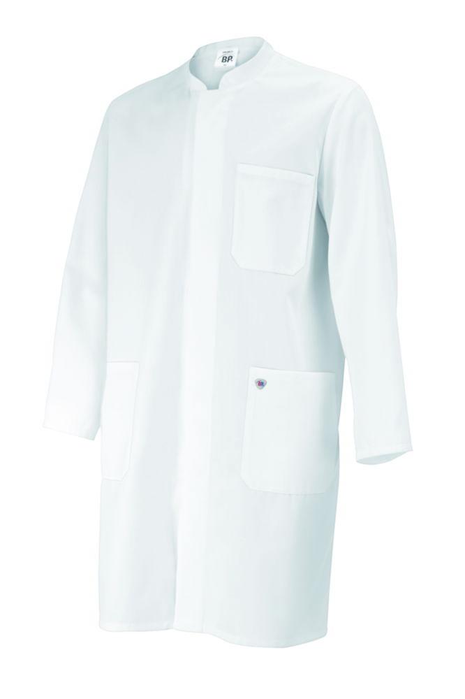 Bierbaum-Proenen BP Med & Care Unisex Coat Size 2XLn White, Mixed Fabric