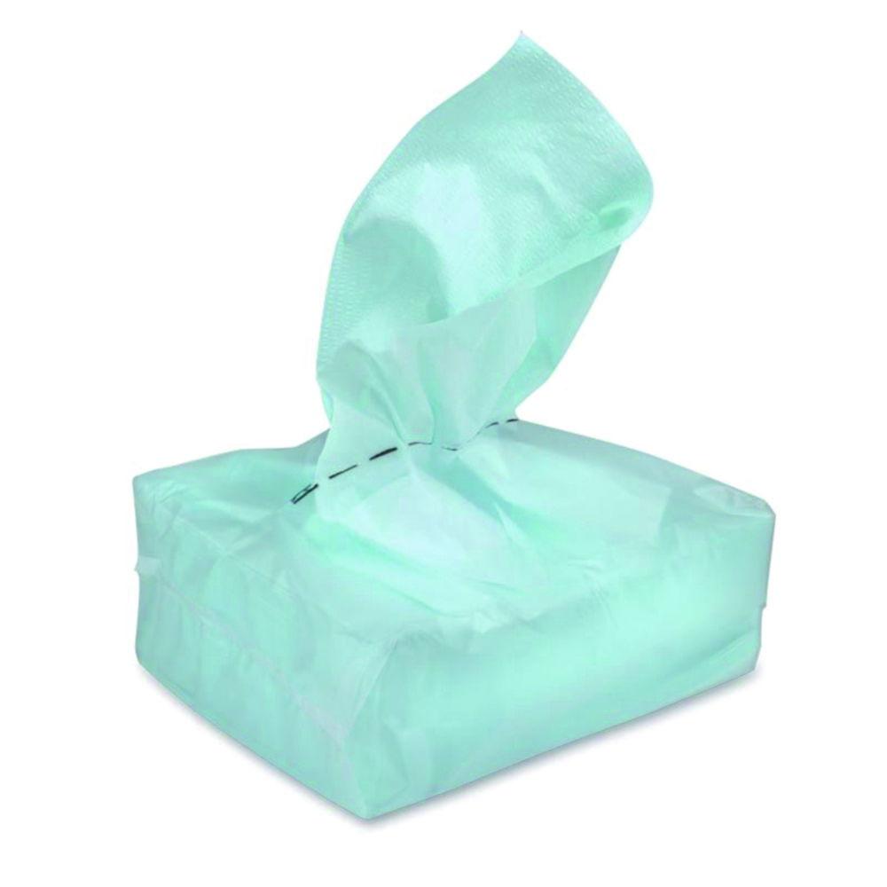 ZVG Unitex Tissue, Turquoise, 38x30cm, Disposable Tissue Box (50 Tissues), Pack of 4