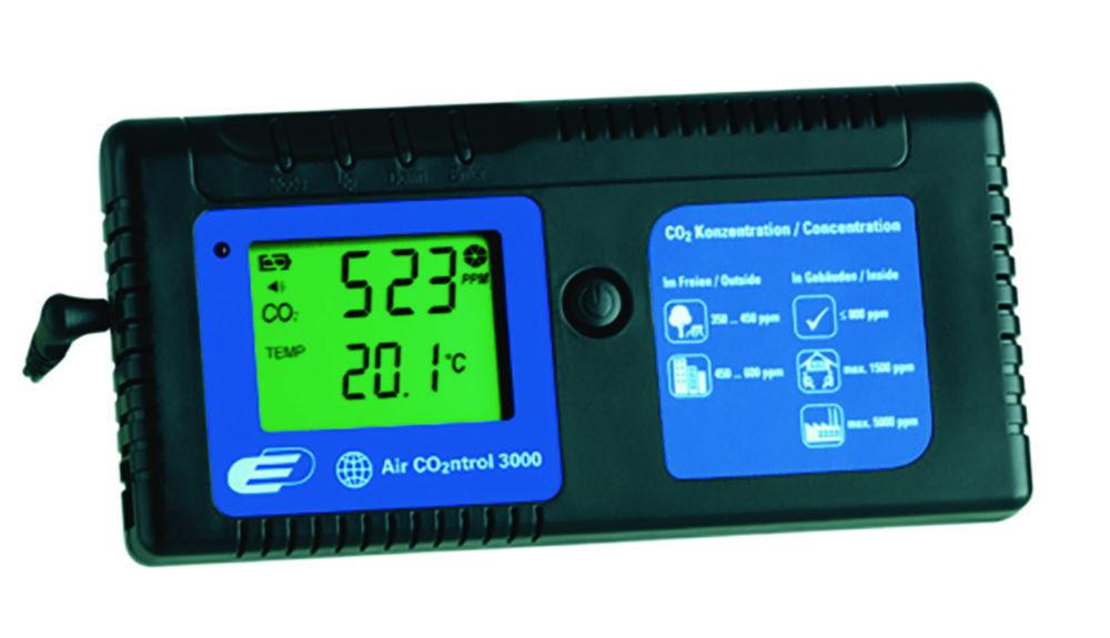 TFA Dostmann CO² Measuring Device Air CO²ntrol 3000 to 3000 ppm, including Calibration Certificate 193 x 74 x 37 mm, 600 g

