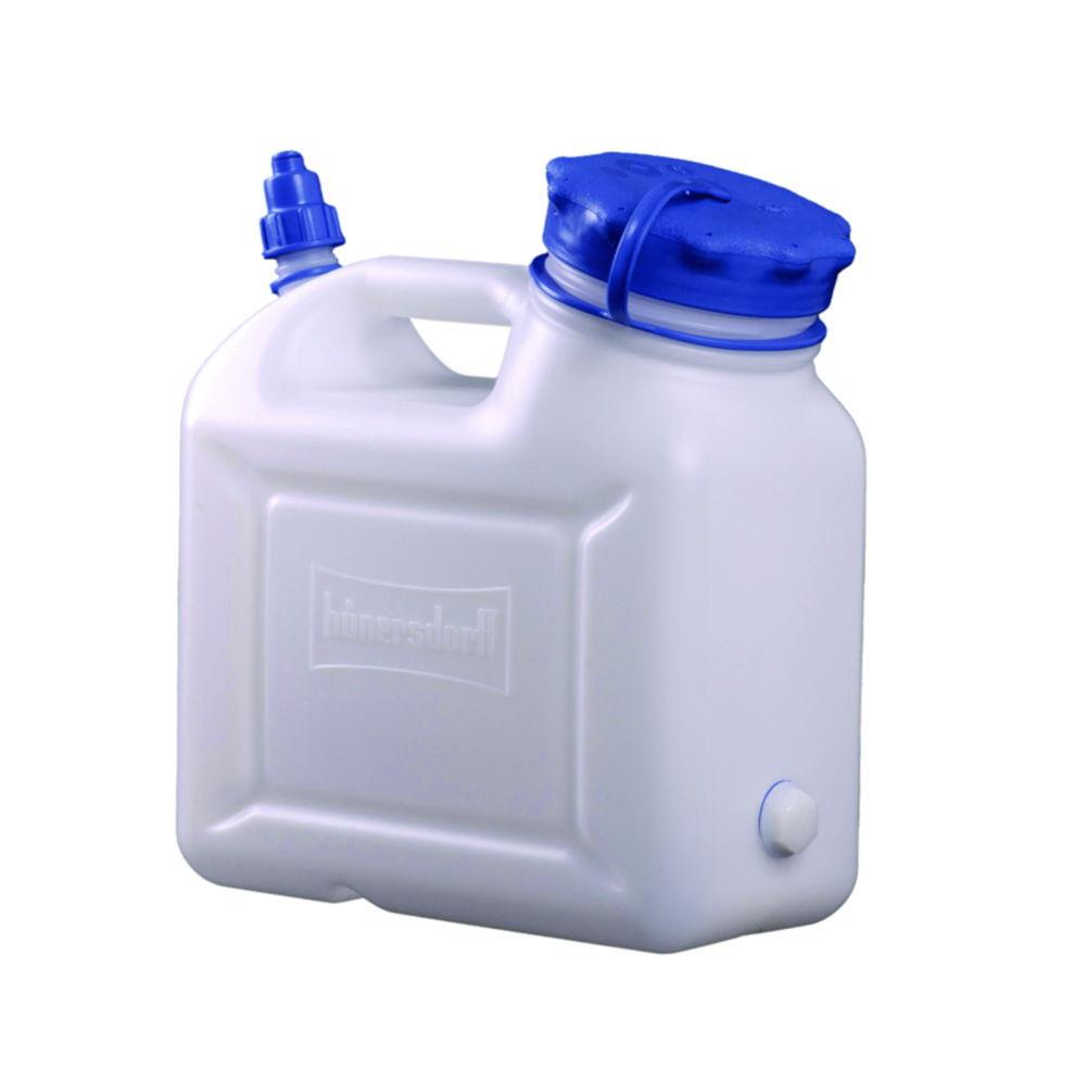 Wide-mouth containers, PE, 6 l,