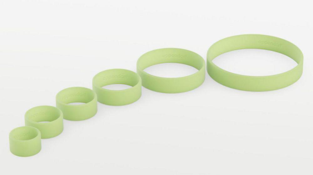 Eppendorf Colortag, 34 mm, Light Green, Pack of 5