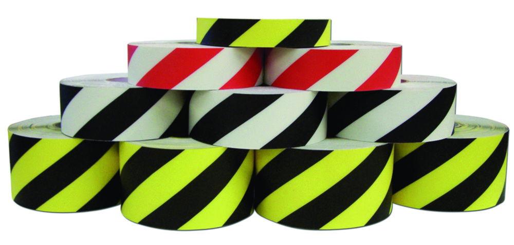 Ergomat DuraStripe Hazard Striping Red/White Floor Marking Tape – 5cm x 30m

