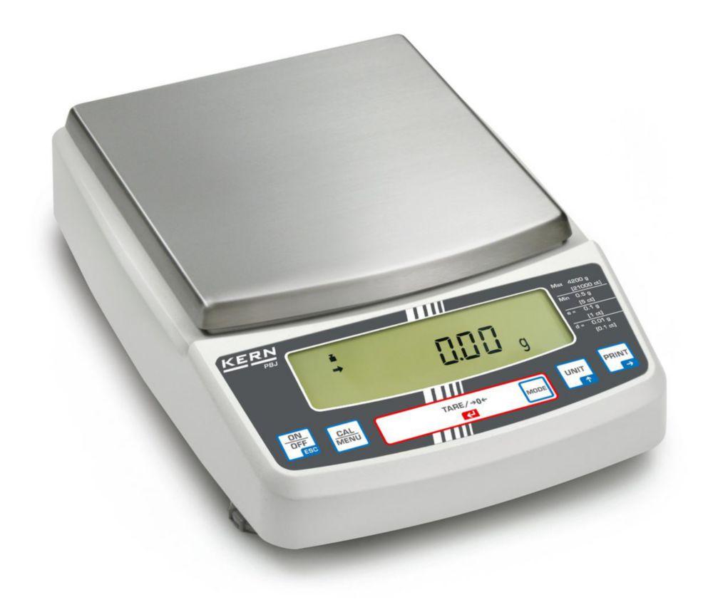 Kern Precision Balance PBS 6200-2M, 6200 g / 0.01 g, Weighing Plate 170 x 180 mm

