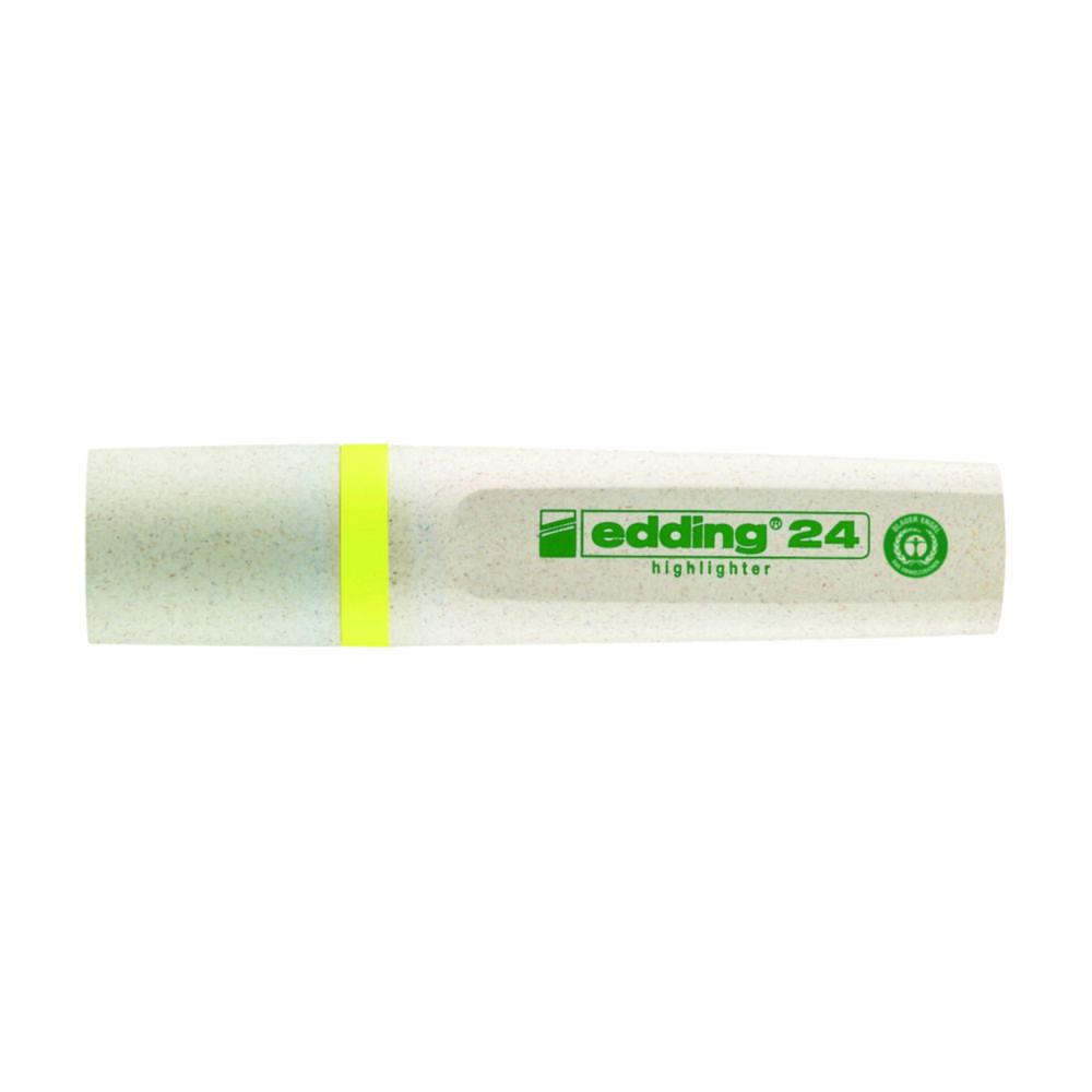 Edding Highlighter 24 EcoLine Yellow, Pack of 10

