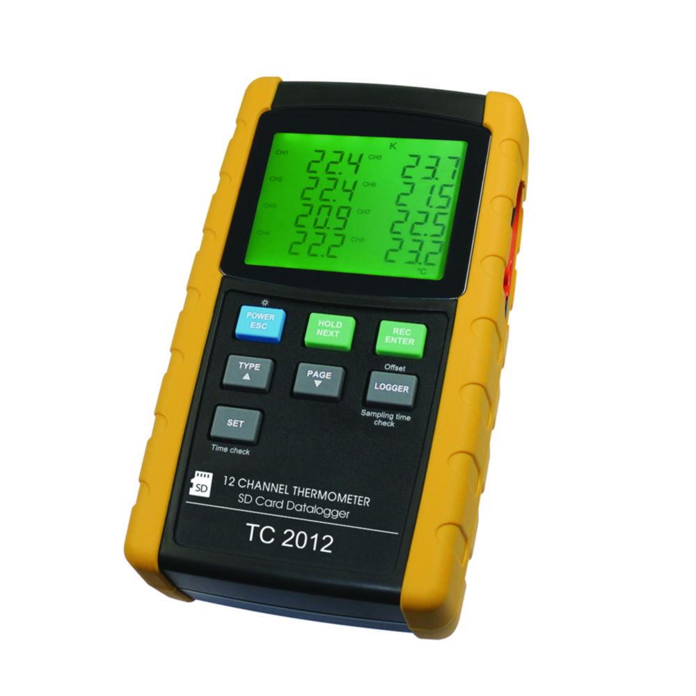 DOSTMANN Data Logger TC2012, 12 Channel, for Temperature