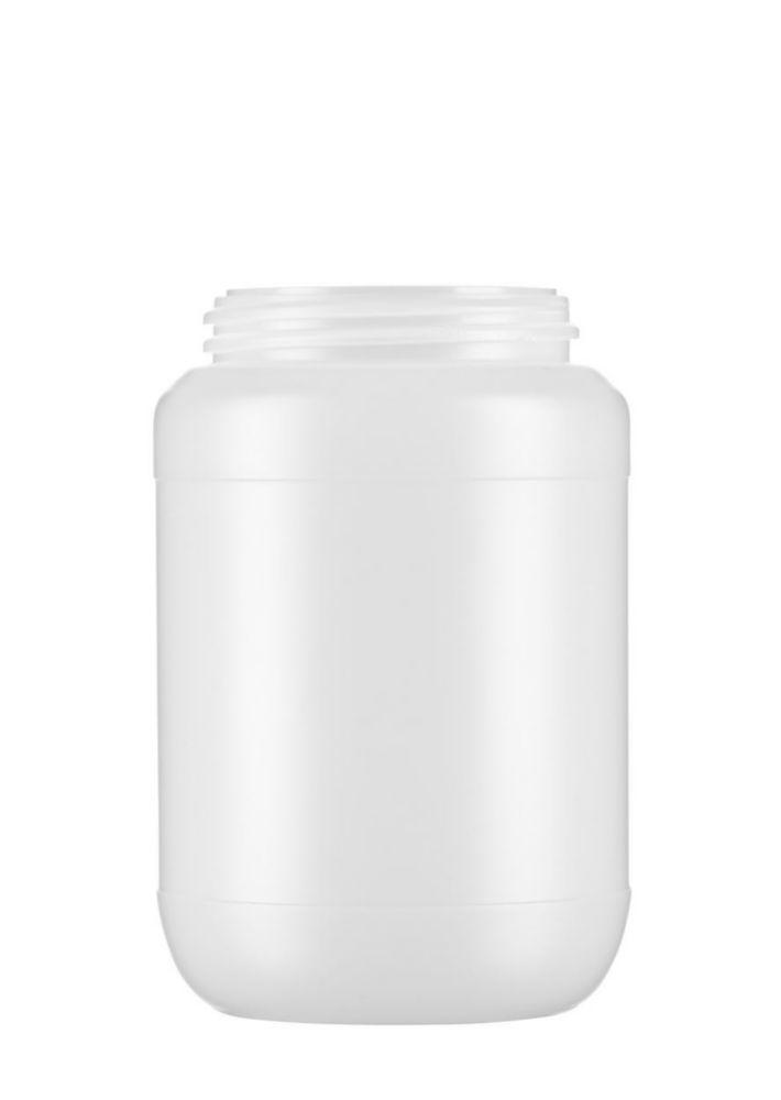 Kautex Textron Storage Jar, Round, HDPE Natural, 1000 mL, Without Lid (9073074)
