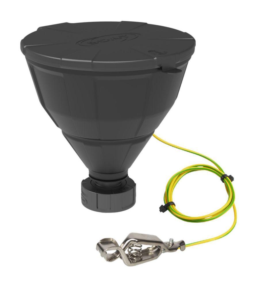 SCAT Funnel "ARNOLD" with Lid V2.0 S60/61 Electrostatic Conductive

