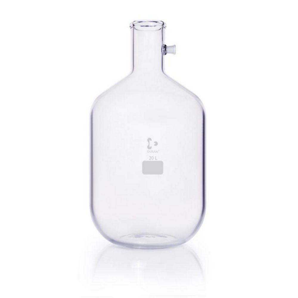 DWK Duran Filtering Flasks 20L with Side-Arm Socket