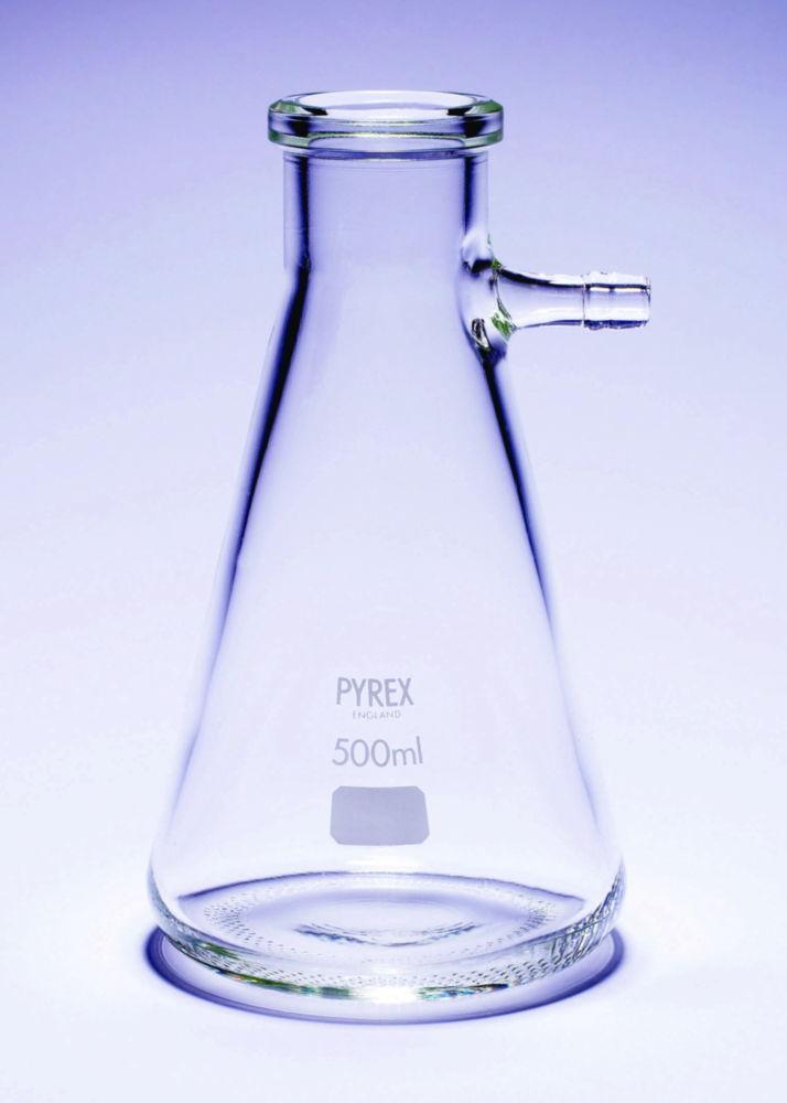 DWK Filter Flask 500mL Type Büchner Plain Side Arm Pyrex (Pack of 10)


