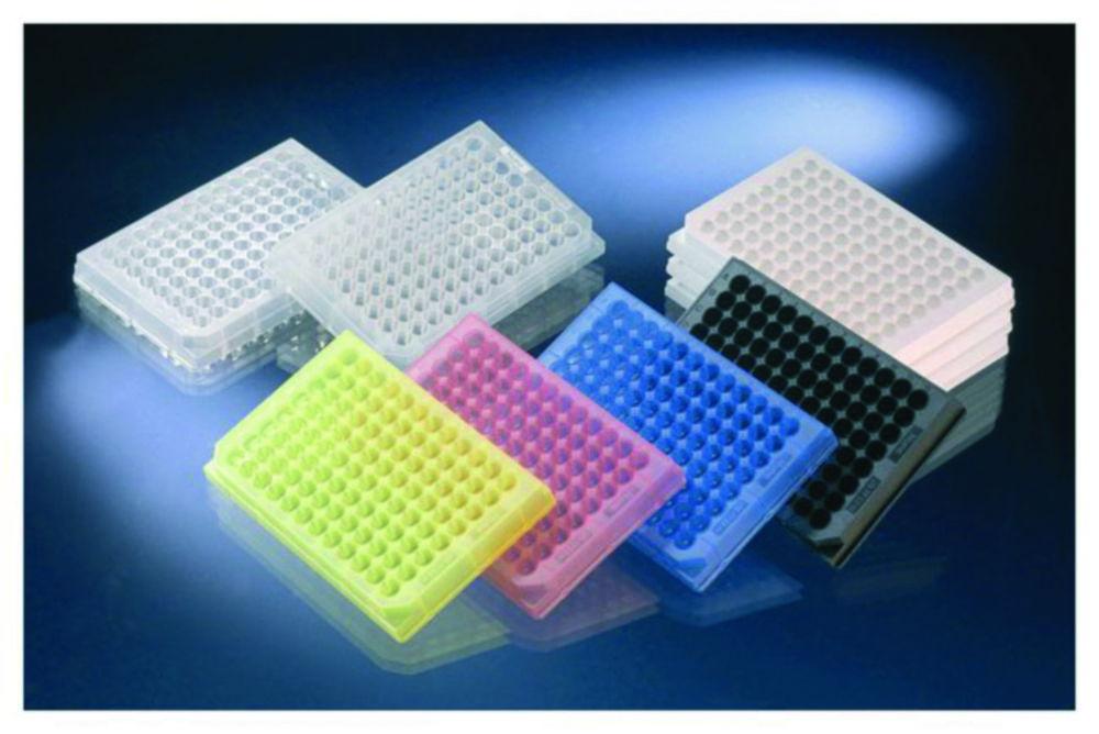Thermo Nunc V96 Microwell Plates Natural PP with V-Shaped PP Bottom Without Lid, Not Treated, Non-Sterile, PU120