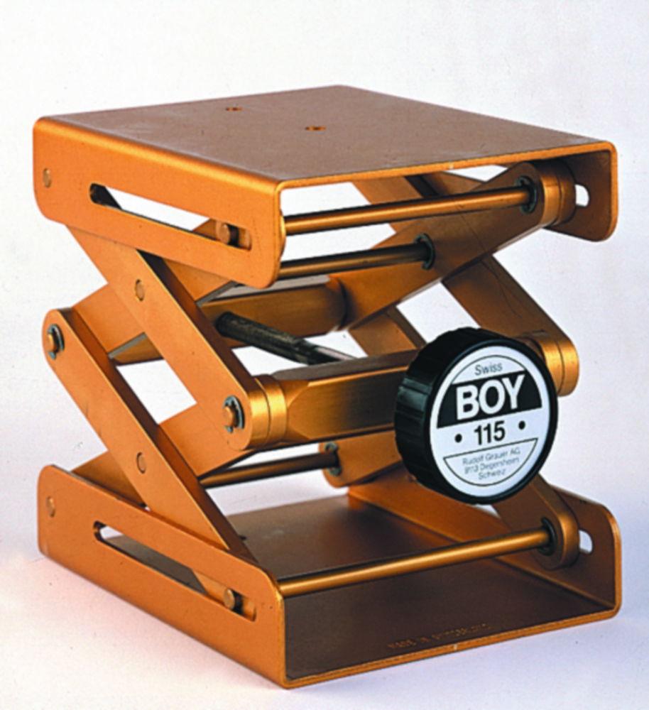 Rudolf Grauer Lab Jack Swiss Boy 115 Aluminium, Plate 122x150 mm Load 80 kg