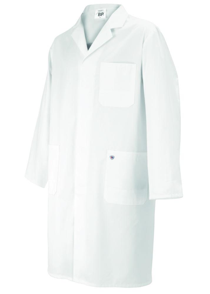 Bierbaum-Proenen BP Med & Care Men´s Coat Size 58n White, 100% Cotton