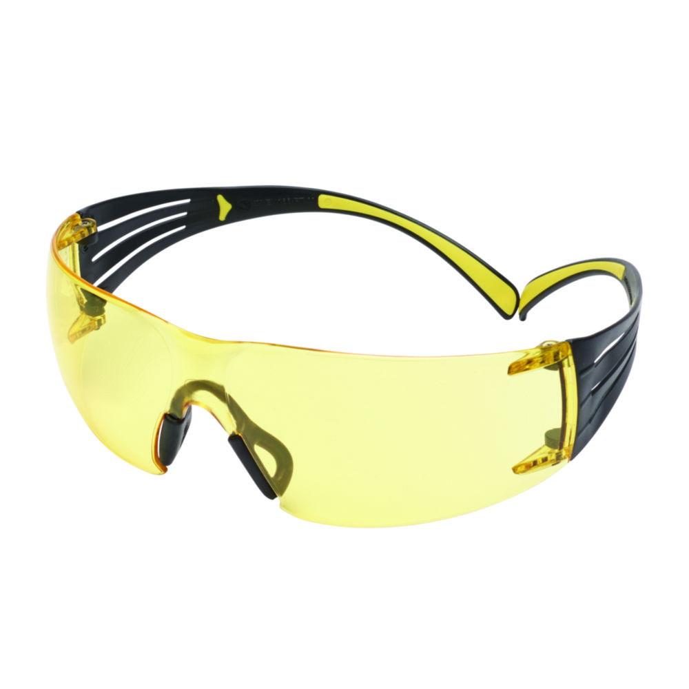 3M SecureFit 400 Protection Spectacle UV, SGAF, PC Gelb Lenses, Black/Yellow Frame
