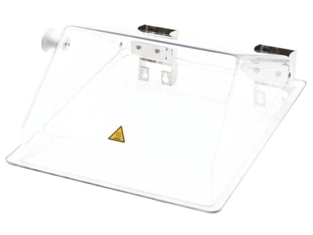 Lift-up bath cover, for PURA 10 transparent, up to +100°C