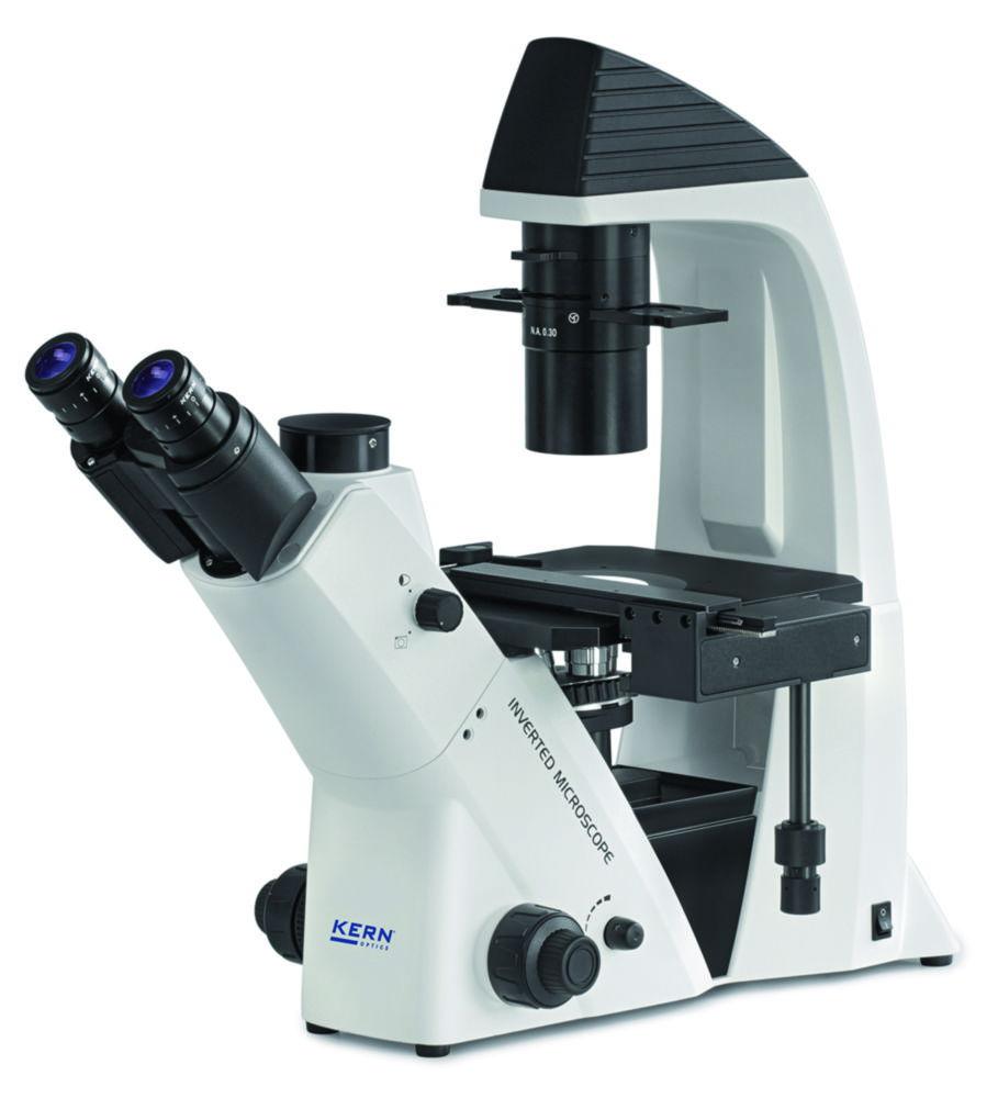 Kern OCM 161 Inverted Microscope HWF 10×/22 mm, 6V/30W Halogen (Transmitted Light)

