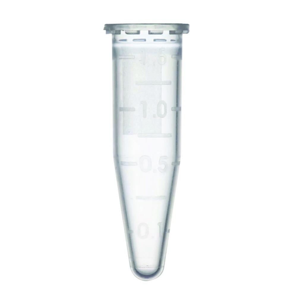 Ratiolab Microcentrifuge Tubes 1.5 mL, Natural PP, Without Lid, Pack of 1000​

