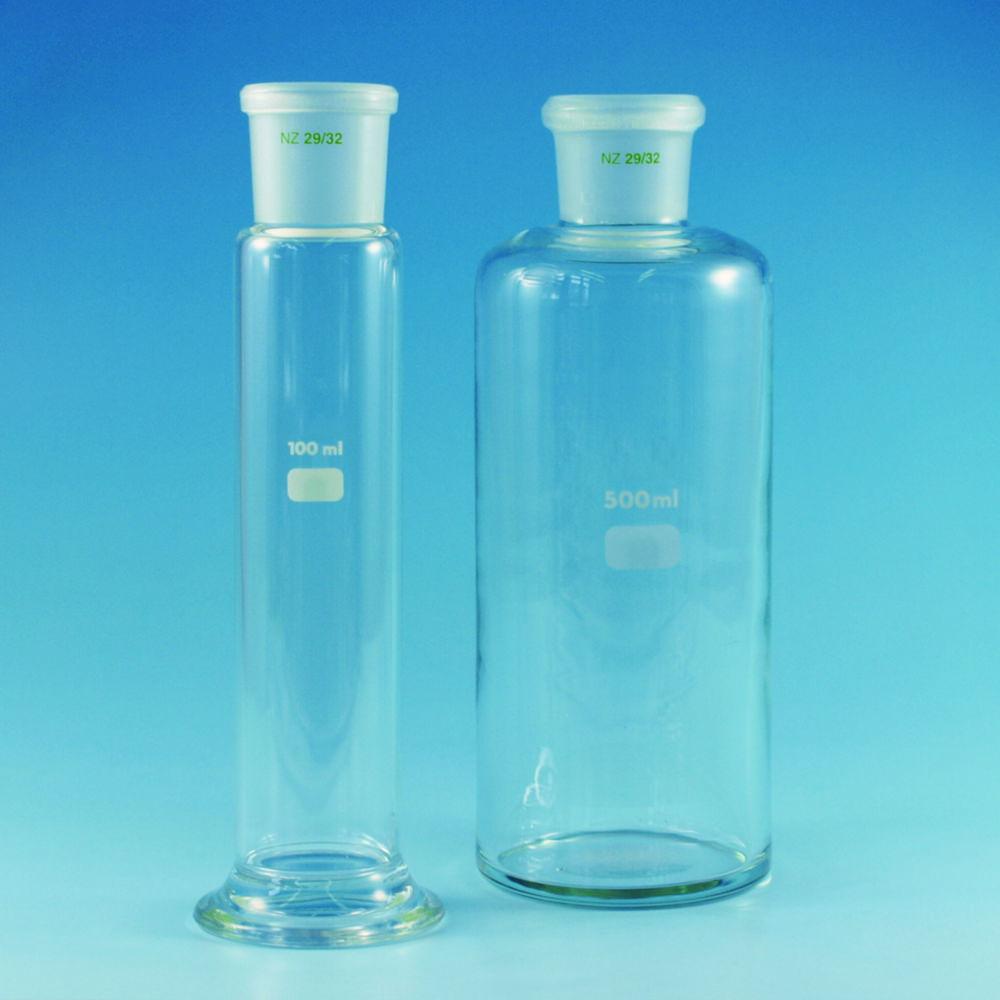 Bohemia Cristal Gas Wash Bottle Base NS 29/32 for 500 ml, Boro 3.3
