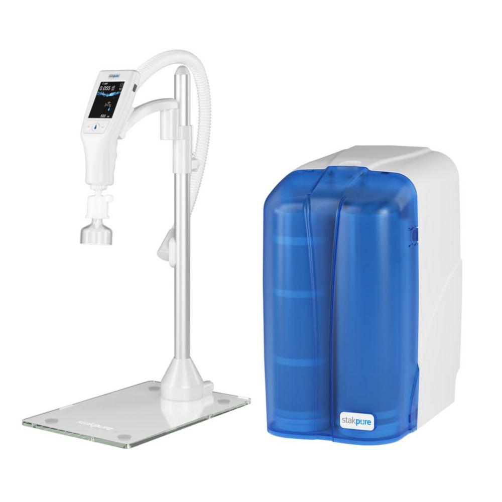 Pure Water System OmniaTap-T xs touch 8 UV-TOC/UF with external dipenser for laboratory bench