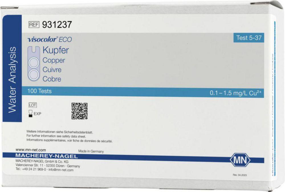 Macherey-Nagel Visocolor Eco Copper RFP Test Kit

