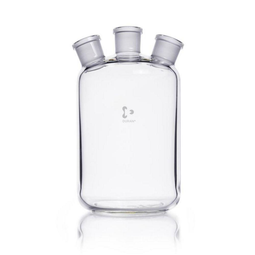 DWK Duran Woulff Bottle 2000 ml, with Neck 3xNS29/32