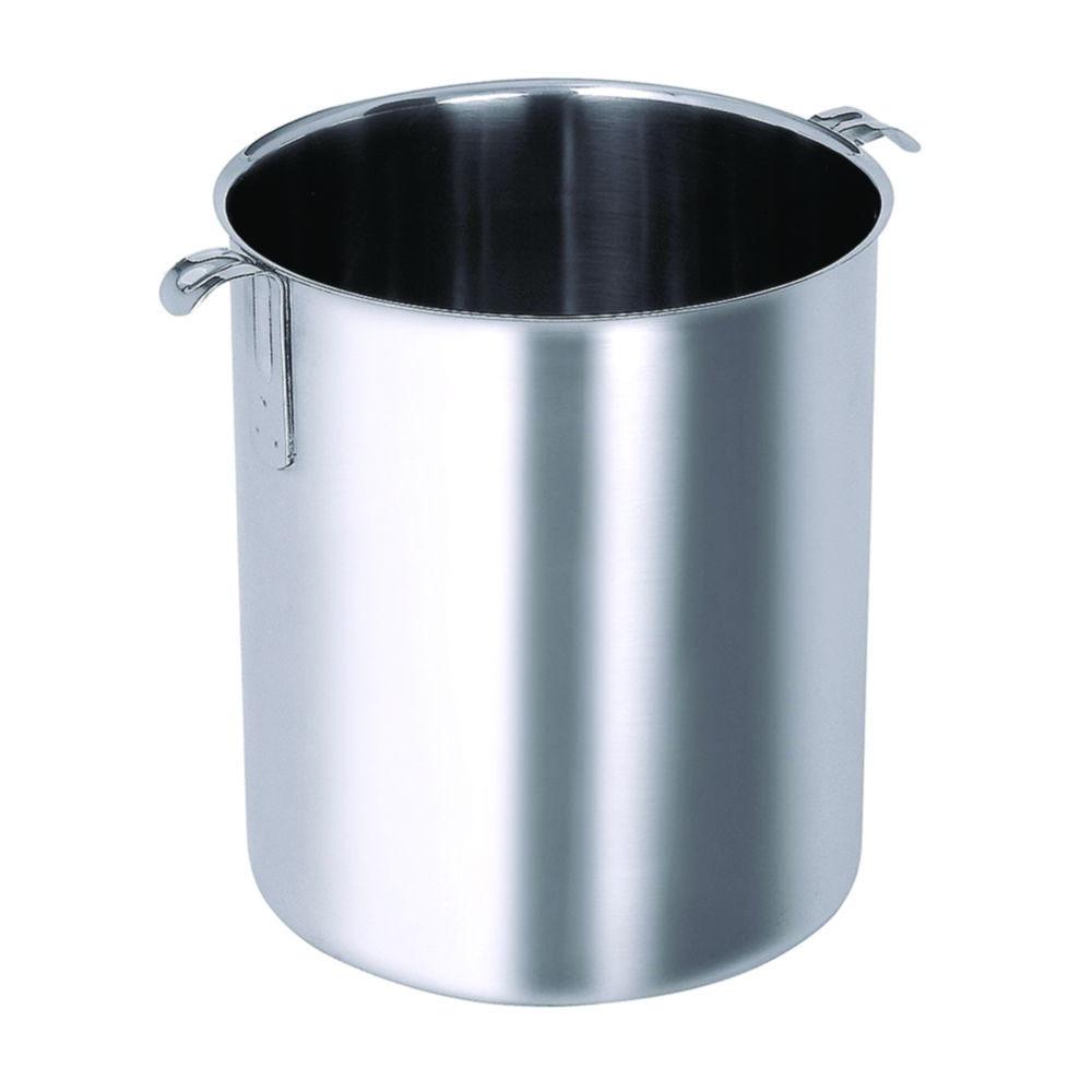 KINEMATICA Homogenizing Vessel GS 100-2 Working Capacity 2000 ml, V2A-Stainless Steel