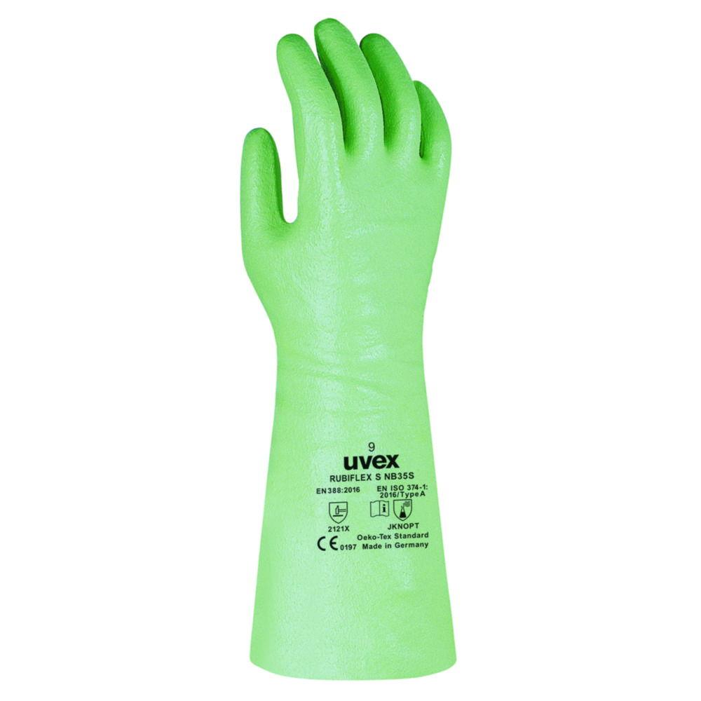 Uvex Protection Gloves RUBIFLEX S NB60S 60 cm Size 10 Type 89647 Green Pair

