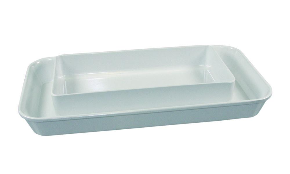 P/S Kunststoffwerke Instrument Tray 210x110x35 mm Melamine without Lid, 9.200-181