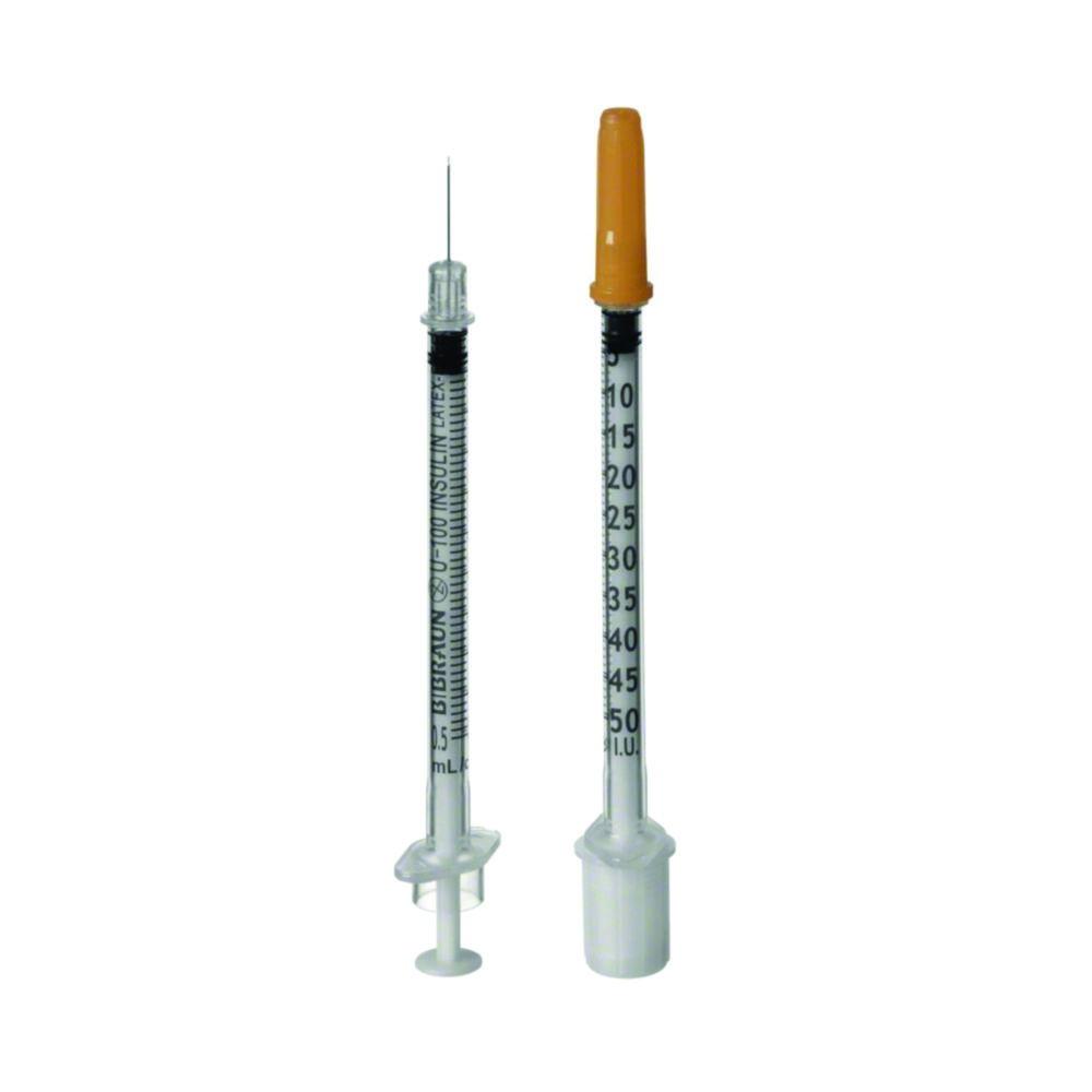 B. Braun Omnican 50 Syringe 0.5 ml for U100-Insulin 0.30 x 12 mm

