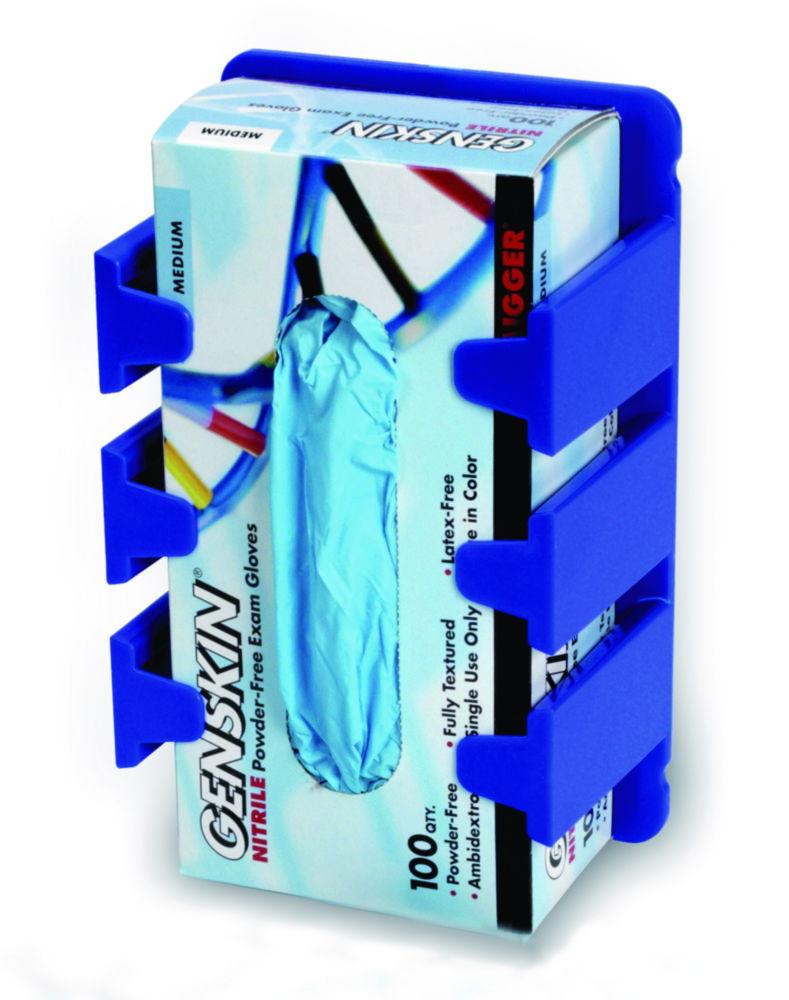 Heathrow Scientific Wall Holder for Glove Dispenser Boxes, Anti-Microbial Blue