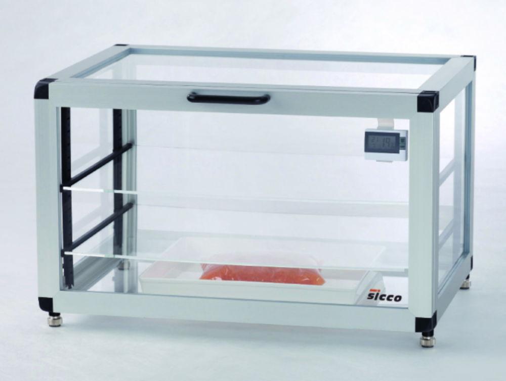 Bohlender Horizontal-Star Desiccator with Magnetic Lock, PMMA 520 x 375 x 340 mm
