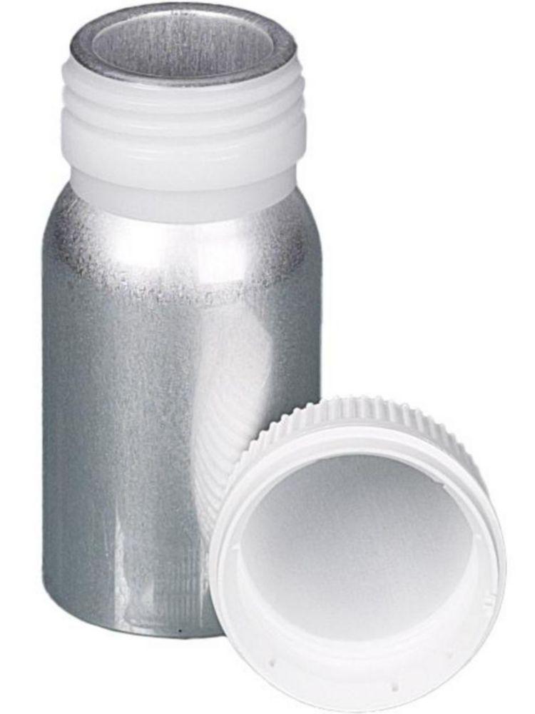Bürkle Aluminium Bottles – 60 mL with PP Screw Cap (Pack of 10)
