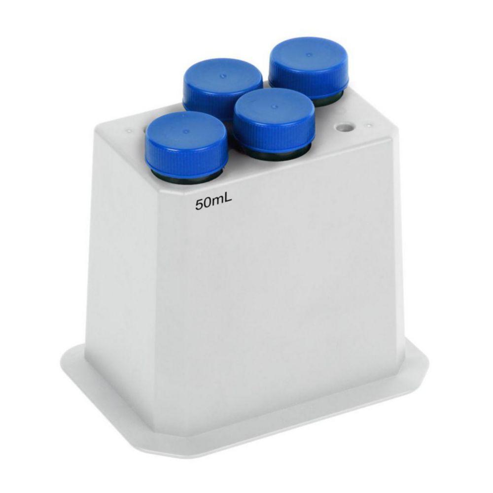 Heating Block For 4 X 50 mL Conical Tubes