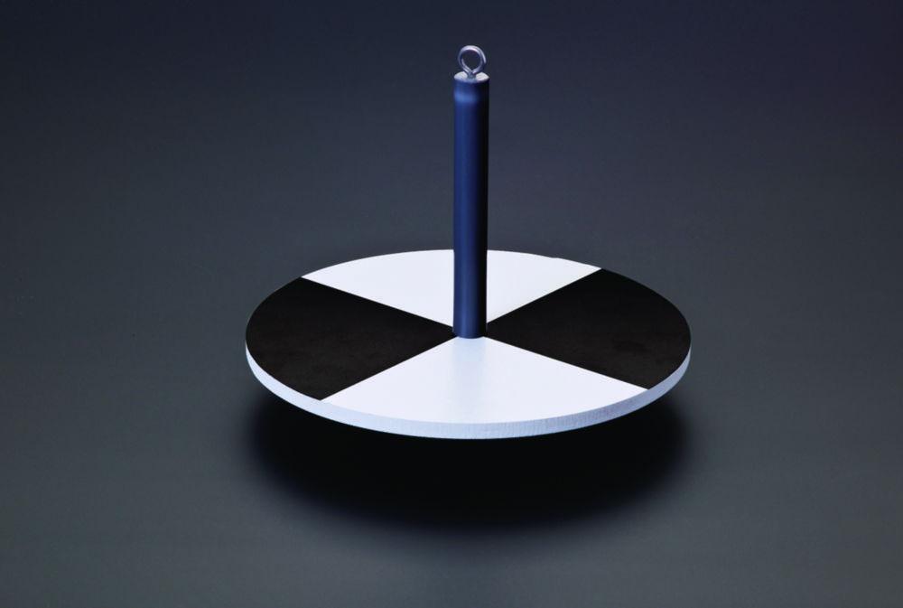 Windaus-Labortechnik Viewing Window/Secchi Disk 250 mm Diameter, Four-Segment Design (Two Black Sections)