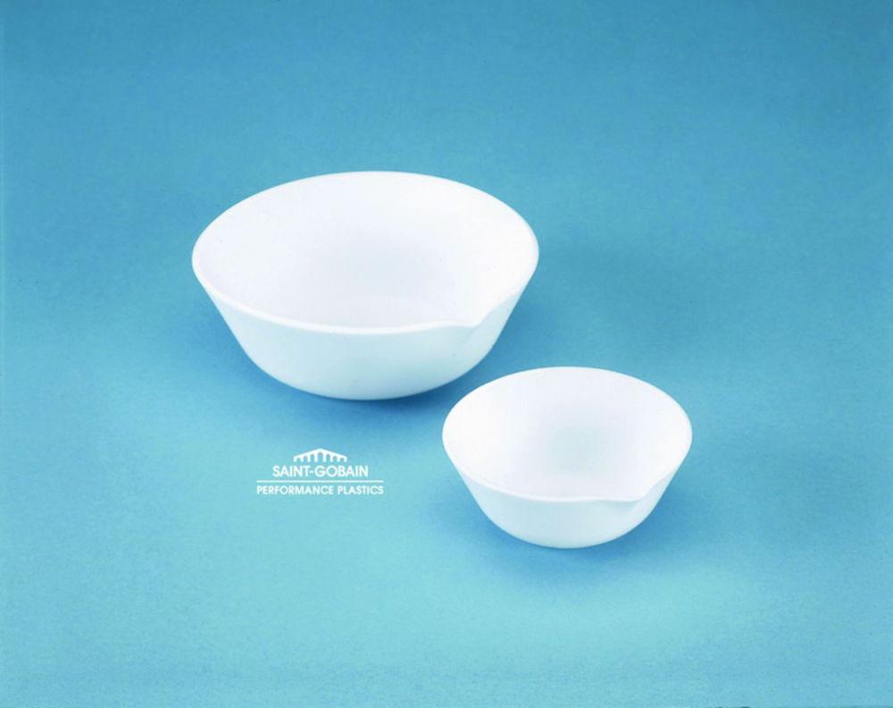 Saint-Gobain Chemware Evaporating Dish 100mL PTFE, Height 37.3mm

