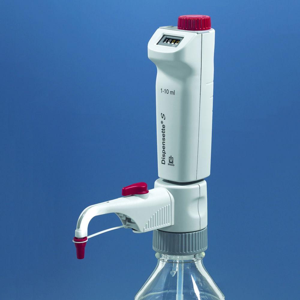 BRAND Dispensette S Digital 5–50 mL with Recirculation Valve