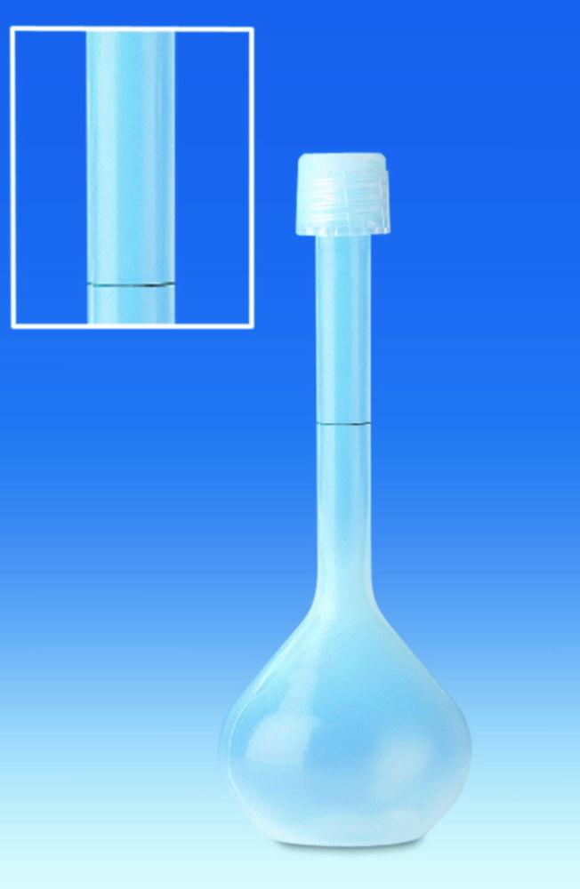 VITLAB Volumetric Flask 25 ml PFA Class A with Screw Thread Connection