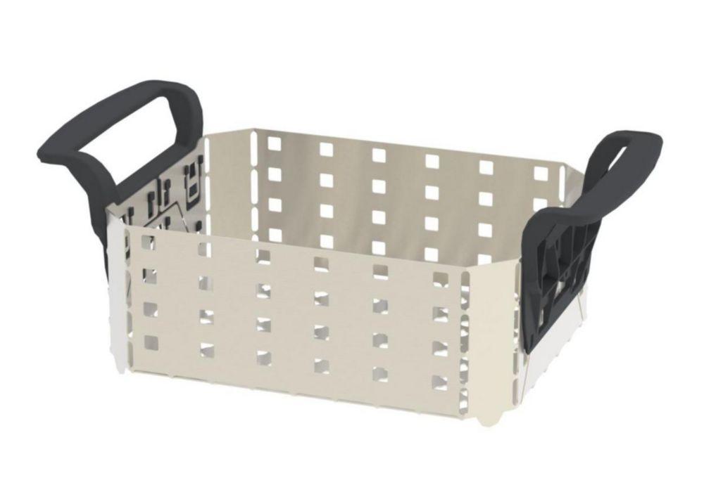 Elma Modular Basket System Made of Stainless Steel with Plastic Handles, For Size 100 Basket, Inside Dimensions (W/D/H) 250/195/90 mm