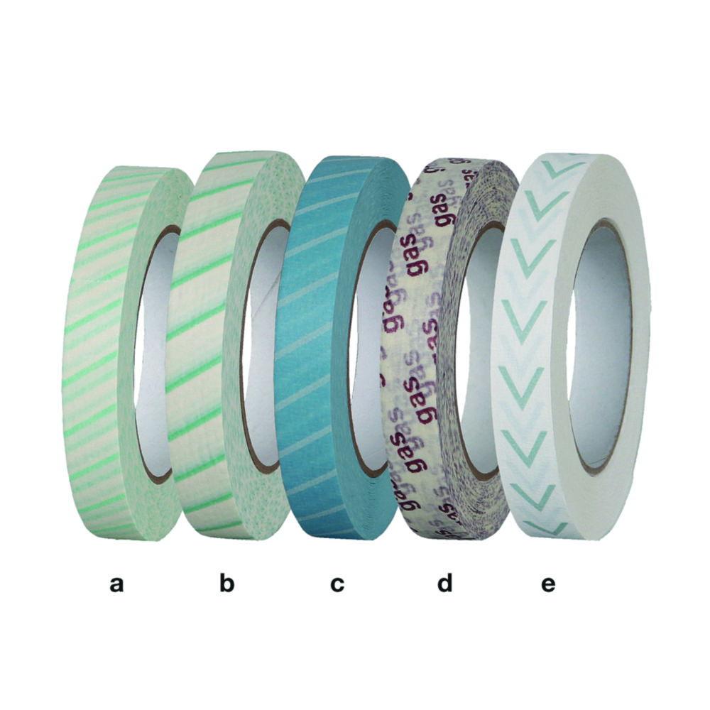 Key Surgical Adhesive Tab Indicator for Steam Sterilization (19mm wide, 50m per roll)