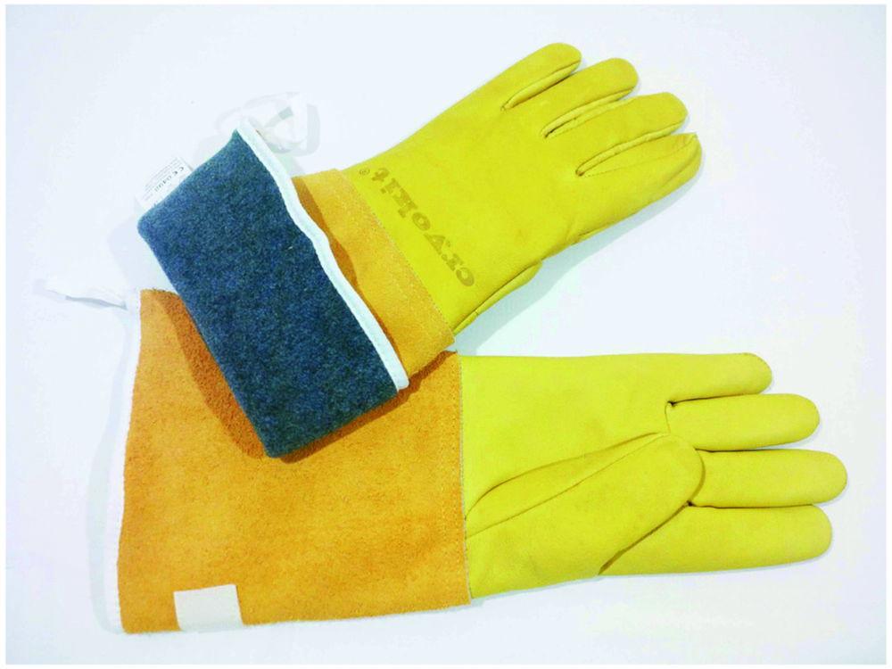 Cry protection glove Cryo-Lite-HP size 10, length 380mm antistatic, temp. -196...+250 degrees