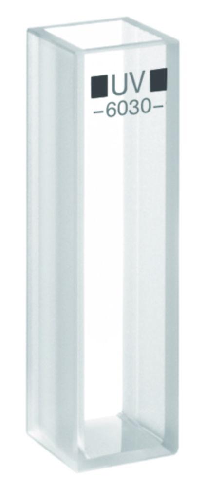 Hellma Big Cuvette 704.002-OG, 40mm Coat Thickness Optical Glass, 56000 µl, with Glass Lid