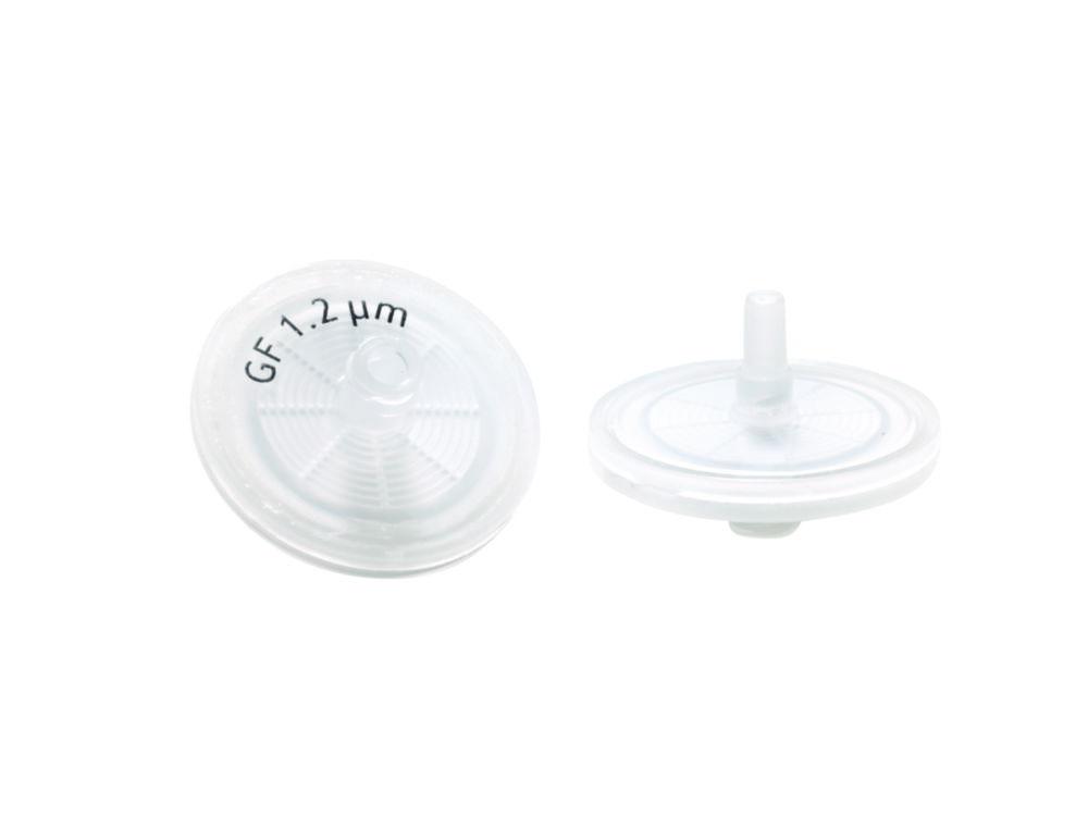 LLG Syringe Filter, Glass Fiber (GF) 1.20 µm Ø 25 mm, Transparent, Pack of 500

