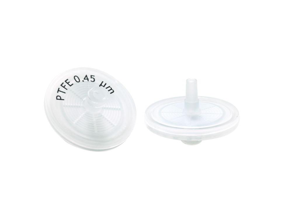LLG Syringe Pre-Filter PTFE 0.45 µm Ø 25 mm Transparent Pack of 500