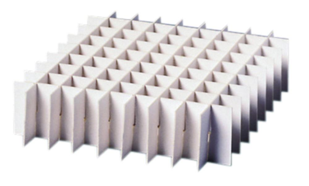 LLG Grid Divider 4x4 H30mm from Cardboard for Cryobox 133 x 133 mm