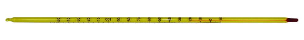 LLG General Purpose Thermometer Economy -10 +200:1°C, Red Filling, Stem Form