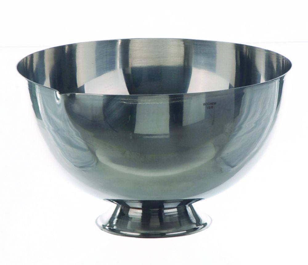 BOCHEM Mortar, 250ml, 100mm Diameter, Stainless Steel 18/10, Without Pestle